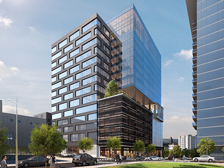 Portman, Creed Investment to Top Out 16-Story Moore Office Building in Midtown Nashville
