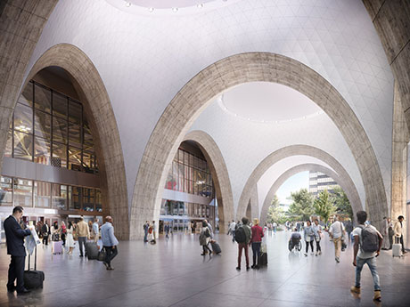 Construction Begins on 51-Story Redevelopment of Boston’s South Station Transit Hub